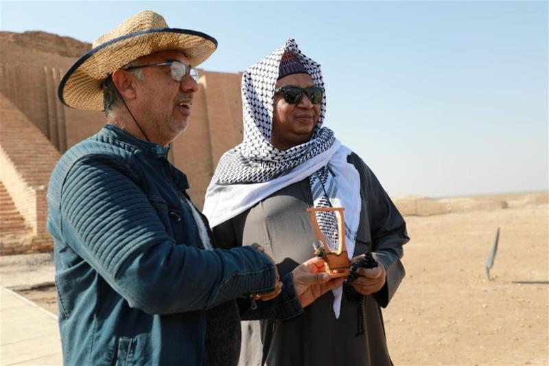 بالصور.. الامين العام لمنظمة اوبك يزور اور الاثرية