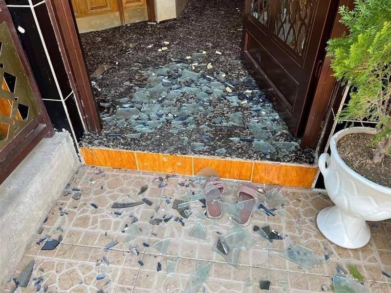 استهداف منزل منتسب في الأسايش برمانة يدوية في كركوك (صور)