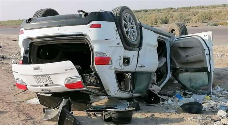 اصابة قيادي في الحشد التركماني بحادث سير