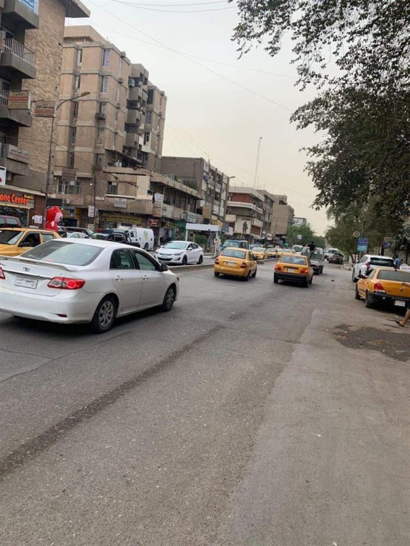 إعادة فتح شوارع الكرادة والسماح بالتبضع وتنشيط حركتها التجارية.. صور