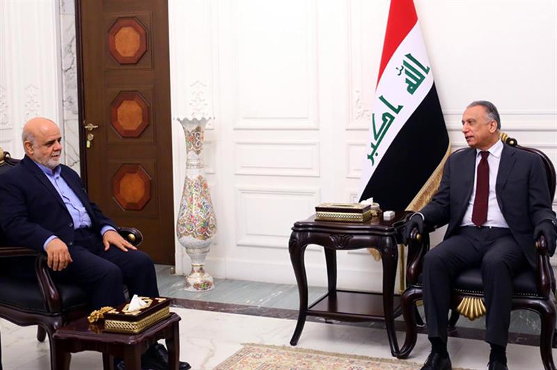 رئيس الوزراء مصطفى الكاظمي يستقبل مسجدي بمناسبة انتهاء مهام عمله