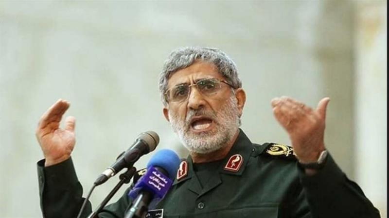 قائد فيلق القدس يوجه تحذيرا إلى زعماء أمريكا بعد ارتكاب 