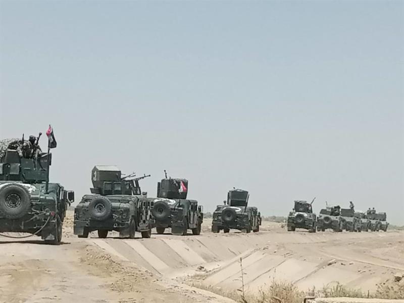 بالصور ..القوات الأمنية تقتحم ناحية بني زيد التابعه الى قضاء الشطره بمحافظة الناصرية