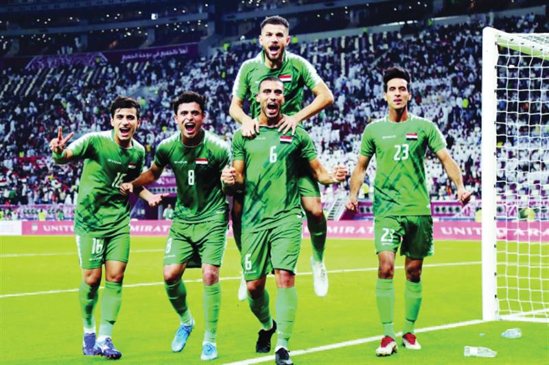 طاقم تحكيم كويتي.. العراق بالأخضر والإمارات بالأبيض في مواجهة الغد