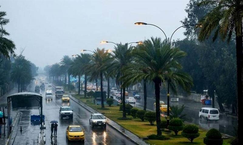 طقس العراق.. غداً امطار يصاحبها انخفاض بدرجات الحرارة