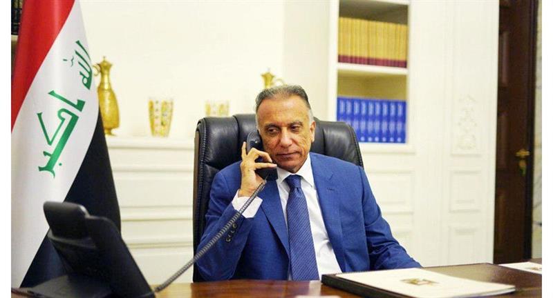 تفاصيل اتصال هاتفي بين الكاظمي والرئيس المصري عبدالفتاح السيسي