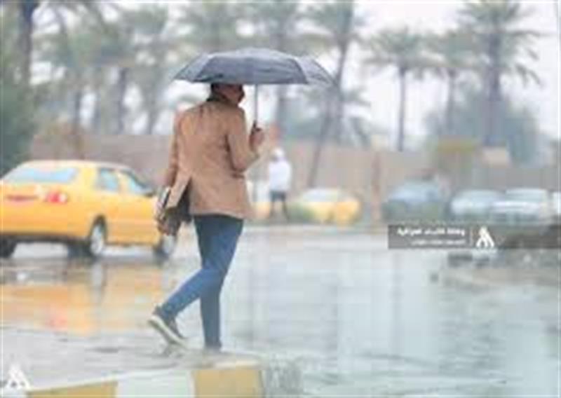 طقس العراق..
من السليمانية للبصرة..قائمة بالمناطق التي تشهد موجة أمطار رعدية