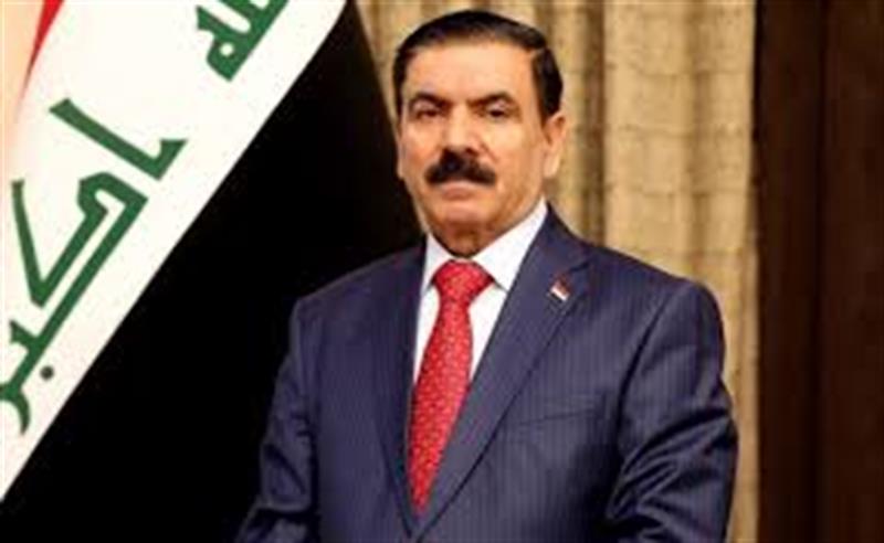 الوزير جمعة عناد ينعى ضابطاً رفيعاً في وزارة الدفاع العراقية