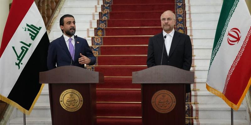 الحلبوسي من طهران: احترام السيادة من اصول العلاقة بين الدول