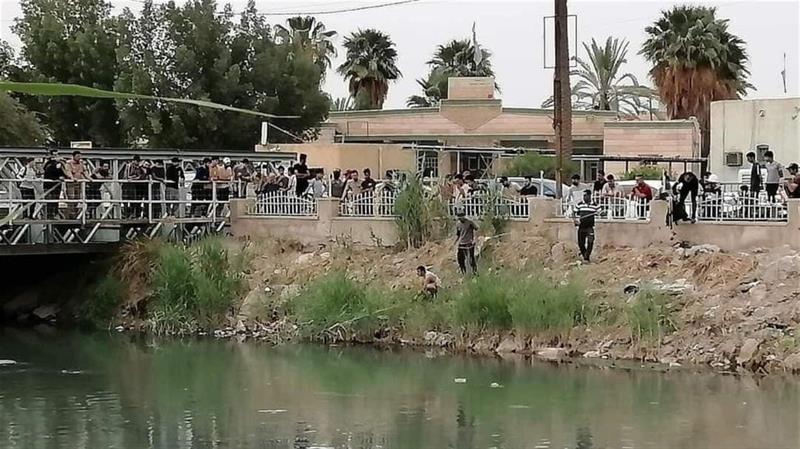 البحث مستمر.. إمرأة ترمي طفلها من اعلى أحد جسور الديوانية