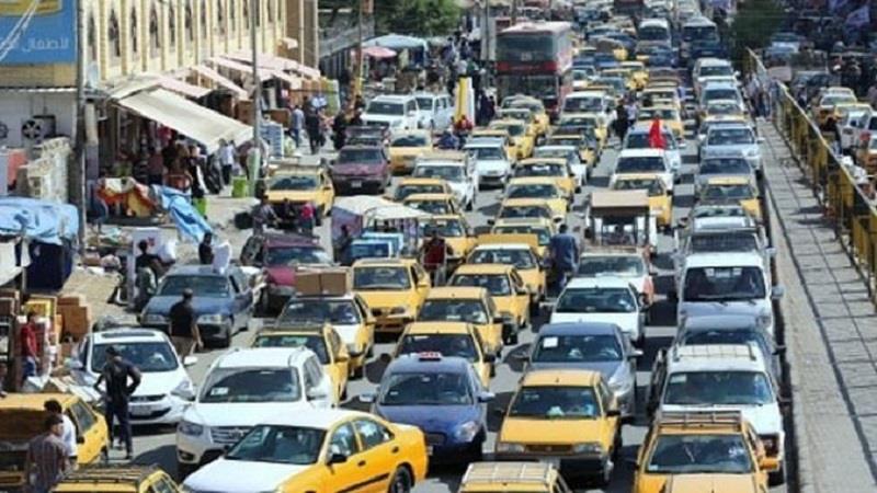 صور من بغداد: اختناقات على جسري الجادرية والطابقين