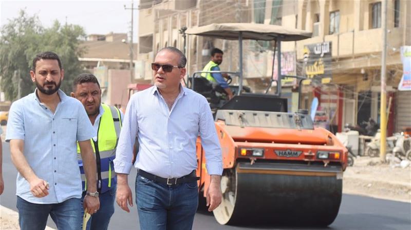 أمين بغداد يعلن انجاز اكساء 10 ملايين م٢ من شوارع العاصمة
