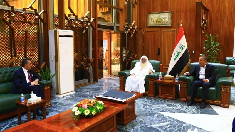 شمول المنطقة المحيطة لمندى الصابئة المندائيين بأعمال التطوير (صور)