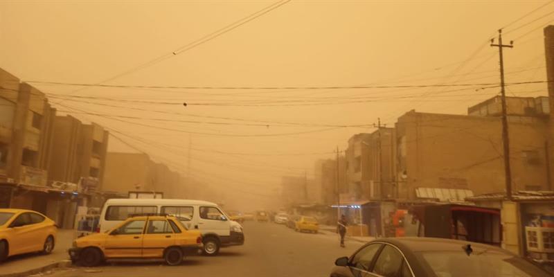 العراق على موعد مع موجة عواصف ترابية جديدة